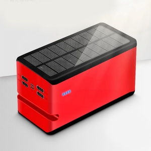 Cargador Solar de 100000 mAh, Banco de Energía Multifuncional para Camping y Actividades al Aire Libre, con Soporte Grande y Luces LED - Product Image 3