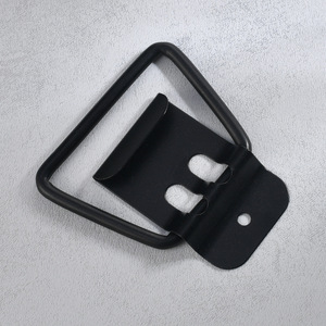 Jingmao Hardware <b>D</b> Ring Buckle Black Iron Belt Buckle 414 <b>Model</b> For Belts And Straps - Product Image 3