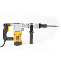 Marteau de démolition électrique ADTO HD35W 25J 1300W, briseur de béton, marteau perforateur pour la destruction de béton et le rainurage des murs