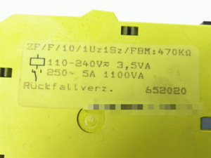 PLC ZF <span class=keywords><strong>F</strong></span> 10 1UZ1SZ FBM タイマー リレー 652020 プログラミングコントローラー - Product Image 2