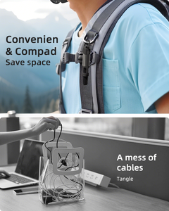 Nhà Máy OEM 2-Trong-1 Keychain Cáp Dữ Liệu 60W Pd Nhanh Chóng Sạc USB C Để C + L Di Động Cáp Dữ Liệu Cho Dễ Dàng Mang Theo - Product Image 5