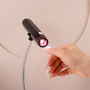<span class=keywords><strong>IQ</strong></span> Design-minisecador de uñas 2 en 1, Luz Portátil de 9W, recargable con botón de encendido en la cabeza, lámpara de uñas - Product Image 6