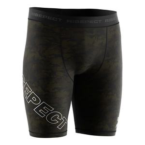 Shorts de compression vintage pour hommes avec logo personnalisé, idéaux pour le sport, la gym et le basketball - Product Image 3