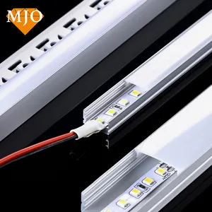 불산 MJO 공장 직접 Led 스트립 라이트 프로파일 45 도 알루미늄 채널 U 모양 알루미늄 프로파일 Led 조명 스트립