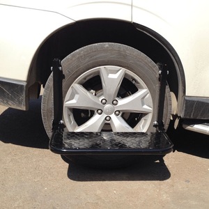 Hot Sale Heavy Duty Adjustable Tire Steps Foldable Trailer <strong>Car</strong> <strong>Accessory</strong> for SUV RV Trucks - Product Image 2