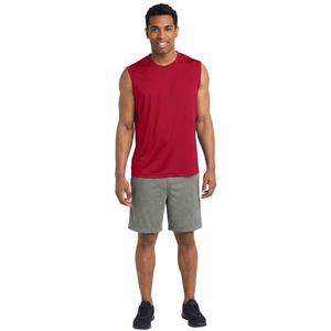 Débardeur pour homme, sans manches, pour l'entraînement, veste de sport, vêtement de musculation, tissu respirant et léger - Product Image 1