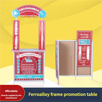 Table pliante Diding DD25-083 pour stand de rue, table portable pour marché nocturne, présentoir publicitaire promotionnel