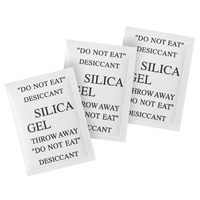 Granulés de gel de silice 2g, haute absorption, écologiques, non toxiques, anti-humidité, pureté 99,8 %, pour emballage électronique