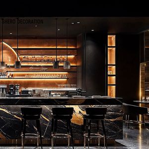 Personalizar Sushi Restaurante Diseño Comida Rápida Sushi Bar Mostrador Restaurante Mesas y Sillas Muebles - Product Image 3