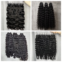 Cheveux bouclés birmans de haute qualité 100 % naturels, cheveux vietnamiens bruts, fournisseurs de cheveux bouclés birmans, cheveux humains vierges bruts très demandés pour femmes noires