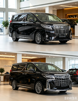 Nouveau kit de pare-chocs complet Alphard Vellfire 30 Facelift avec phares LED à triple lentille, conversion style SC