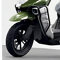 Moto électrique 72V 2000W, génération 4, scooter à deux roues longue portée, batterie 40Ah, 70 km d'autonomie, frein à disque, suspension hydraulique