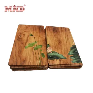 Cartões de madeira de bambu programável, cartão inteligente de madeira do hotel