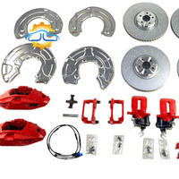 Kit de instalación de piezas de automóvil, pinza de freno de coche deportivo rojo, pinza de montaje 34112458883 para BMW X5 G05 X6 G06