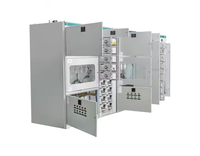 Ensemble d'armoires de distribution de puissance extractibles GCS basse tension 400V
