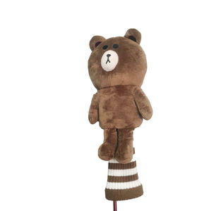 Housse de protection personnalisable pour fers de <span class=keywords><strong>golf</strong></span> en cuir PU imperméable, motif lapin mignon, doublure en velours, avec <span class=keywords><strong>logo</strong></span> personnalisé et intérieur élastique. - Product Image 2