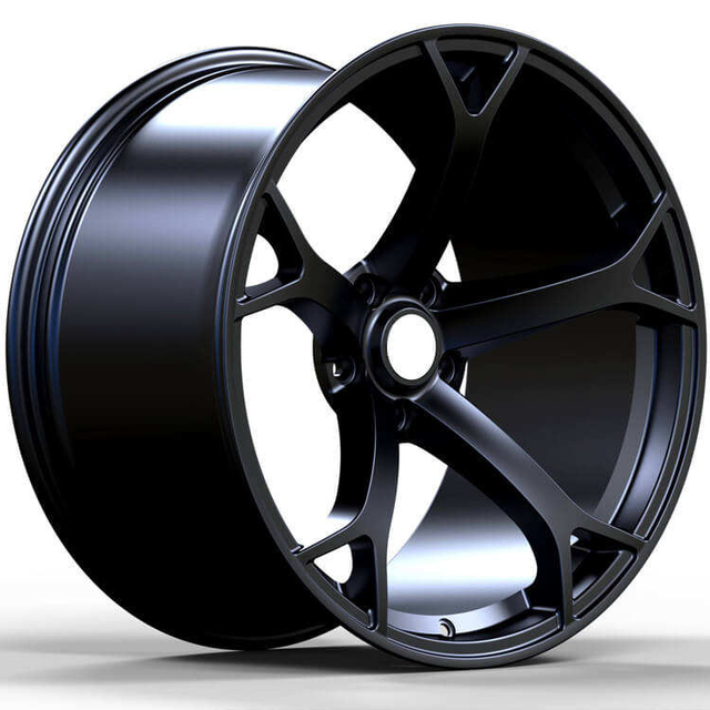 Custom Monoblock Forged Alloy Wheels  Deep Concave 5x112 5x115 5x120  17 18 19 20 21 22 Inch Gloss Black Wheels for nissan