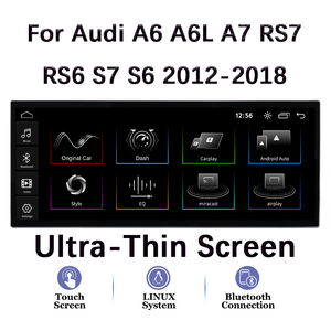 Écran multimédia de <span class=keywords><strong>la</strong></span> console <span class=keywords><strong>centrale</strong></span> de <span class=keywords><strong>la</strong></span> voiture pour <span class=keywords><strong>Audi</strong></span> A6 A6L A7 <span class=keywords><strong>RS7</strong></span> RS6 S7 S6 2012-2018 Carplay GPS Navigation Écran ultra-fin - Product Image 1