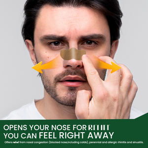 Patchs nasaux en tissu non tissé pour la ventilation Réduire la congestion Nez qui coule et éternuements - Product Image 5