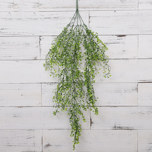 Decoración del hogar Decoración de pared verde Plantas colgantes de pared Plantas artificiales Hojas de follaje artificial Vid <span class=keywords><strong>Greeny</strong></span> - Product Image 4