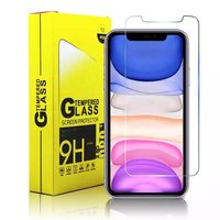 Meilleur vendeur Produit 3 Pack Protecteur d'écran en verre trempé pour iPhone 11 12 13 Pro Max 6.1 pouces 6.7 pouces