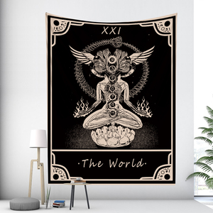 Mars Déesse Tarot Sorcellerie Décor À La Maison Tapisserie Hippie Boho Psychédélique Scène Chambre <span class=keywords><strong>Tenture</strong></span> Murale Tapisseries Coton <span class=keywords><strong>Lin</strong></span> - Product Image 5