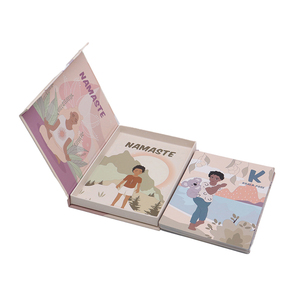 Ejercicio diario Yoga Pose Inglés Afirmación Tarjetas Decks Enseñanza Tarjeta de papel Impresión personalizada Tarjetas de yoga para niños - Product Image 2