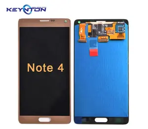 Note 4 Lcd Screen For Samsung Galaxy Note 4 N910 Lcd Display Mobile Phone Touch Screen Panel Replacement