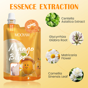 <span class=keywords><strong>Gommage</strong></span> Corporel au Sel de Bain à la Mangue Marque Blanche : Exfolie et Lubrifie la Peau pour le Corps, les Mains, les Pieds et les Zones du Maillot de Bain - Product Image 6