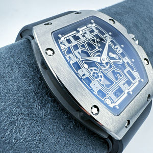 Montre mécanique à mouvement intégré en titane de qualité supérieure, édition limitée, ultra-fine, luxueuse, pour homme - Product Image 3