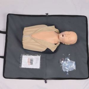 KyrenMed Maniquí de RCP Electrónico de Medio Cuerpo para Adulto, Compresión de Pecho y Apertura de Vías Respiratorias, Hombros con Luz Indicadora, Primeros Auxilios - Product Image 6