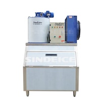 2025 Chine fabricant 500KG flocon Machine à glace nouveau 0.5T glace faisant la Machine moteur moteur Sindeice Ice plante compresseur à vendre
