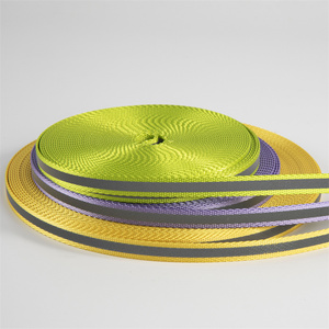 Tùy Chỉnh Nhiều Màu Sắc Phản Quang Polyester Nylon An Ninh Vành Đai An Toàn Băng 50Mm Webbing - Product Image 1