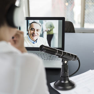 Micrófono de Condensador USB Profesional OEM T4 para Escritorio, con Cancelación de Ruido, Diseño Ligero y Alta Sensibilidad para Salas de Conferencias - Product Image 4