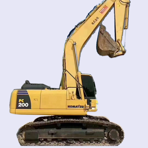 ลดกระหน่ำ! Komatsu เครื่องขุดไฮดรอลิก20T PC200-7ผลิตจากญี่ปุ่นตีนตะขาบมือสองสำหรับงานหนัก - Product Image 1