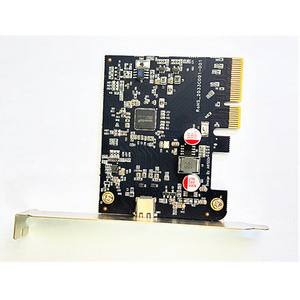 OEM Fábrica de alta velocidad 20Gbps USB3.2 GEN2X2 Tipo C Tarjeta <span class=keywords><strong>PCI</strong></span> <span class=keywords><strong>Express</strong></span> Producto con cable externo en stock - Product Image 1