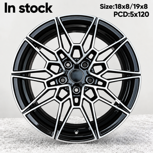 Jantes en alliage d'aluminium GW en stock 18x8 18x9 19x8 19x9 pouces 5x120 pour Tesla Model S BMW Série 3 Série 5 M3 M4 M5 - Product Image 1