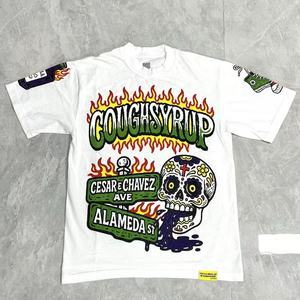 这是一个非常多的咳嗽糖浆t恤经典咳嗽糖浆t恤高品质100% 棉t恤反射扫描能力 - Product Image 4