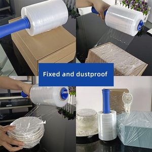 Cấp Thực Phẩm Trắng Peva Mềm Căng Bọc Bóng Chống Ẩm Mini Bảo Vệ Màng Bao Bì Cho Pallet Vận Chuyển Nhà Máy Bán - Product Image 2