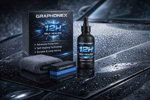 GRAPHONEX Elite 12H Revestimiento de Borofeno Autoregenerable Ultra Premium Nano Shield Recuperación de Superficie Activada por Calor 50ml Pintura para Automóviles - Product Image 3
