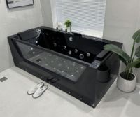 Baignoires et douches en acrylique noir, baignoires et spas autoportants multifonctions, baignoires spa indépendantes