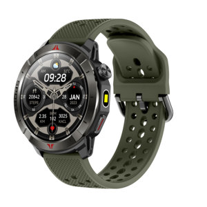 1.43-Inch GPS Thông Minh Đồng Hồ Tập Thể Dục <span class=keywords><strong>Tracker</strong></span> Cho Người Chạy Âm Nhạc La Bàn Silica Gel Ban Nhạc Trả Lời Cuộc Gọi Chức Năng Android IOS Tương Thích - Product Image 2