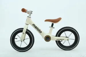 Grosir sepeda keseimbangan anak-anak 12 inci, bingkai baja karbon tinggi sepeda keseimbangan anak-anak OEM mudah untuk berkendara