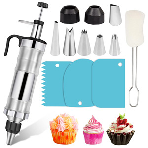 Pistola de Acero Inoxidable para Decoración de Pasteles <span class=keywords><strong>y</strong></span> <span class=keywords><strong>Repostería</strong></span> con Función de Inyección de Crema - Product Image 5