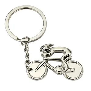 Xun Xin Creative Metal Sporty Man Road Bicycle Figure Keychain Keyring Trinket Souvenirs/3D Metal Bike Keychain