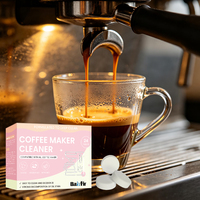 Tablettes de détartrage et de nettoyage pour machine à café, écologiques, non toxiques, sans résidus, prix d'usine, 24 unités pour usage domestique