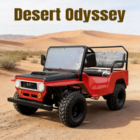 Mini Jeep à essence 110-150cc, moto tout-terrain à 4 roues, véhicule utilitaire pour enfants/adultes, buggy pour les loisirs en plein air, utilisation à la ferme