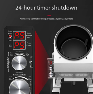 Cuisinière à frire électrique 3,5L 6L Cuisine Restaurant Cuisinière à frire automatique <span class=keywords><strong>Robot</strong></span> rotatif domestique pour la cuisson commerciale - Product Image 3
