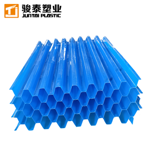 PP PVC con colonos de tubo Lamela resistentes a los rayos UV para planta de tratamiento de agua - Product Image 1