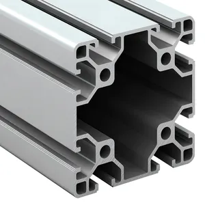 Mv-8-8080GL profilo in alluminio/estrusione T/V Slot per la realizzazione di banco da lavoro/recinzione/telaio/scudo macchina